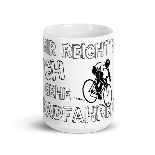 Tasse Kaffee - Tee "Radfahren"